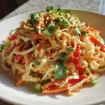 Irresistible Thai Peanut Noodle Salad Ready in 25 Minutes 4 Thai Peanut Noodle Salad