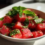 Watermelon Mint Salad