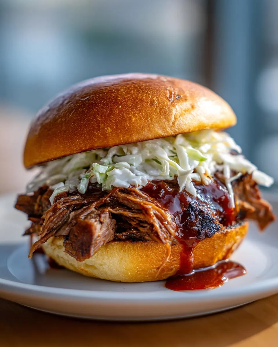 BBQ Brisket Sandwich - detail 1