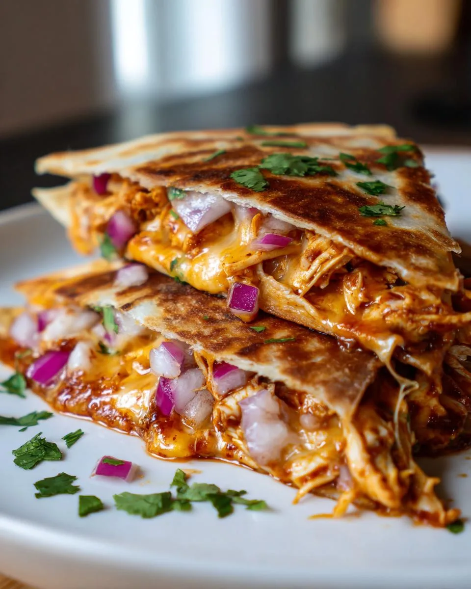 BBQ Chicken Quesadillas - detail 1