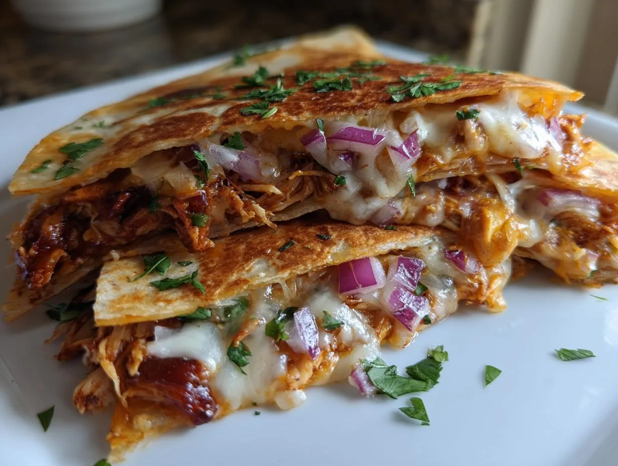 BBQ Chicken Quesadillas