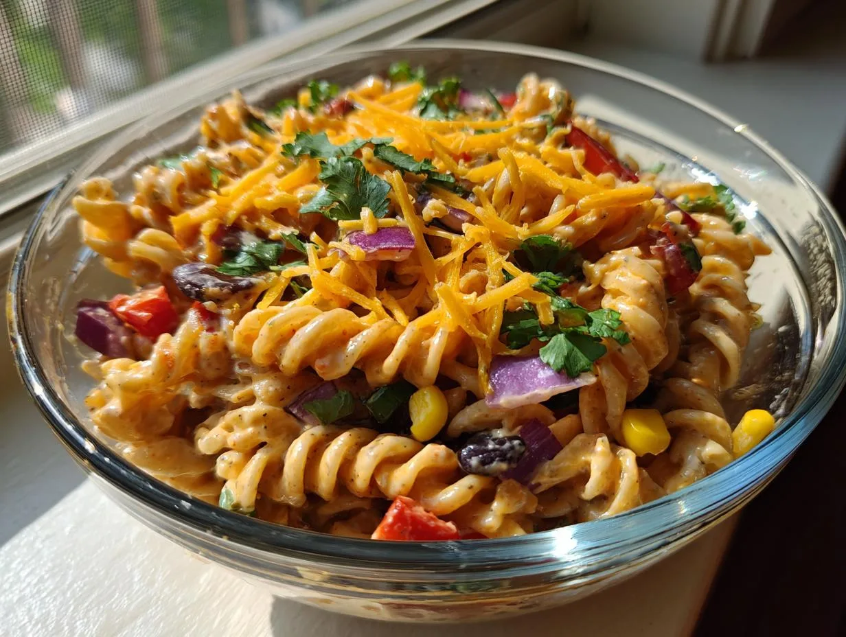 BBQ Ranch Pasta Salad