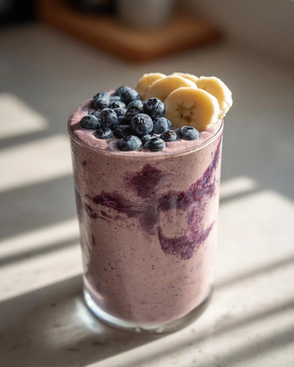 Blueberry Banana Smoothie - detail 1