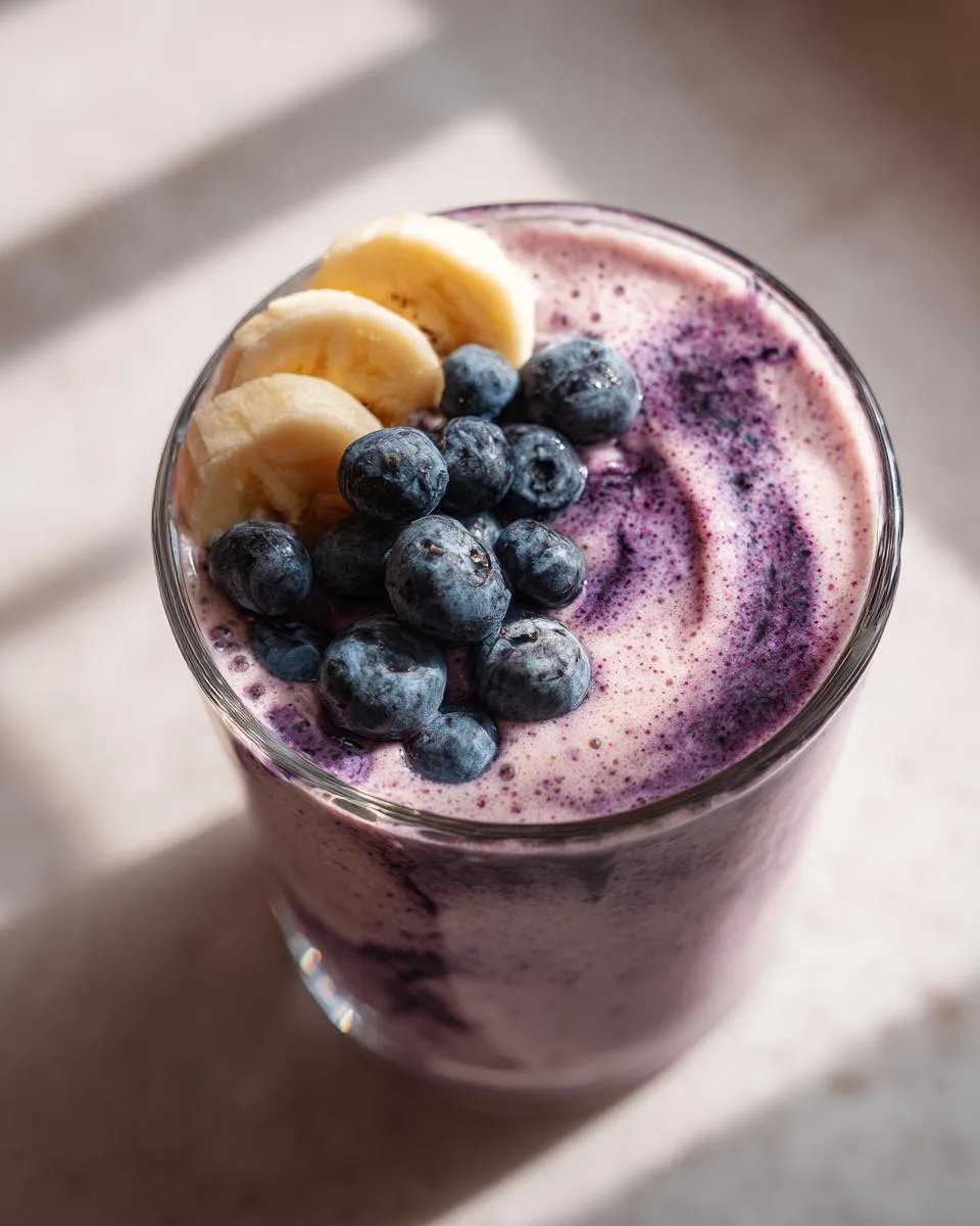 Blueberry Banana Smoothie - detail 2