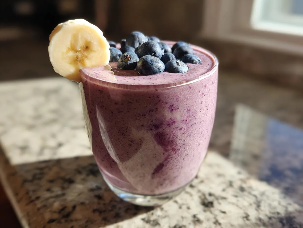 Blueberry Banana Smoothie