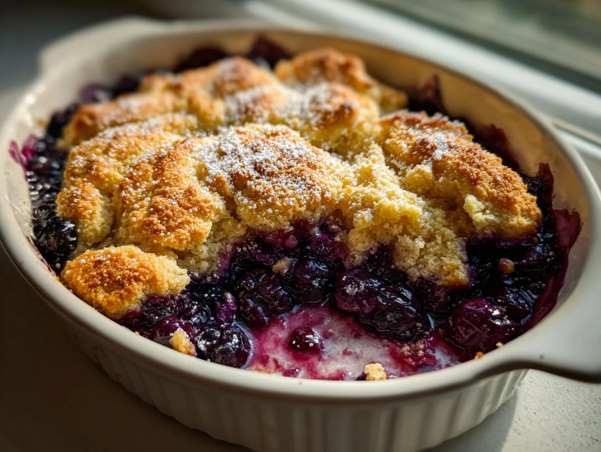 Blueberry Cobbler