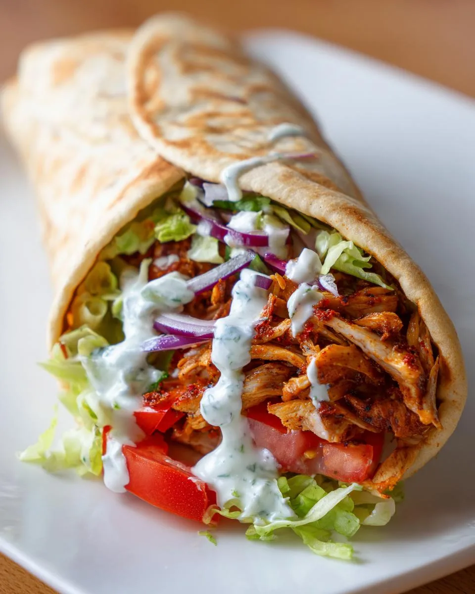 Chicken Gyro Wraps - detail 1