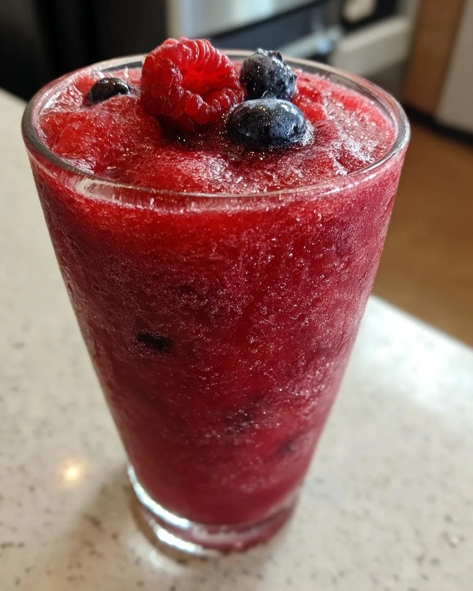 Frozen Berry Lemonade - detail 1