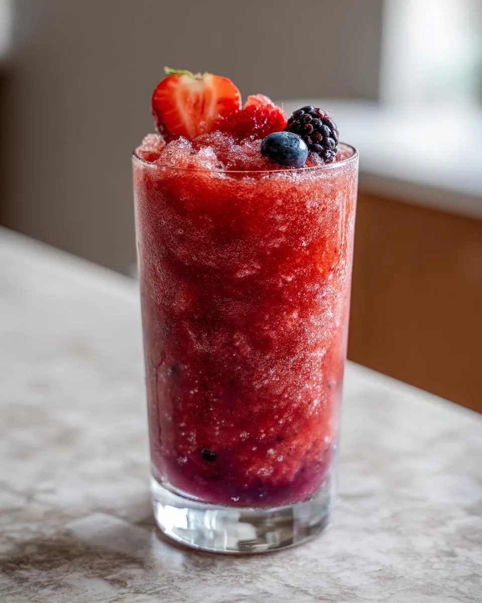 Frozen Berry Lemonade - detail 2