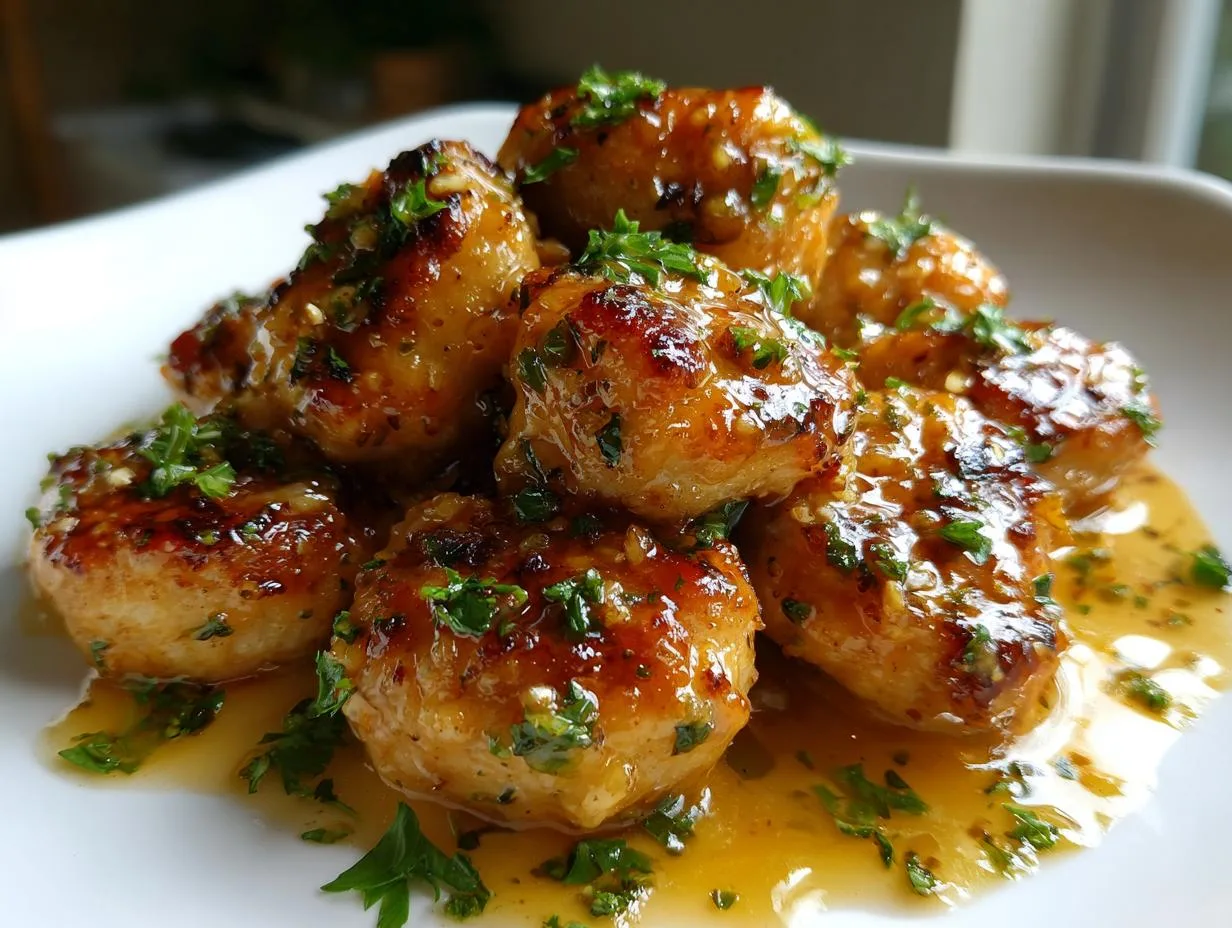 Garlic Butter Chicken Bites