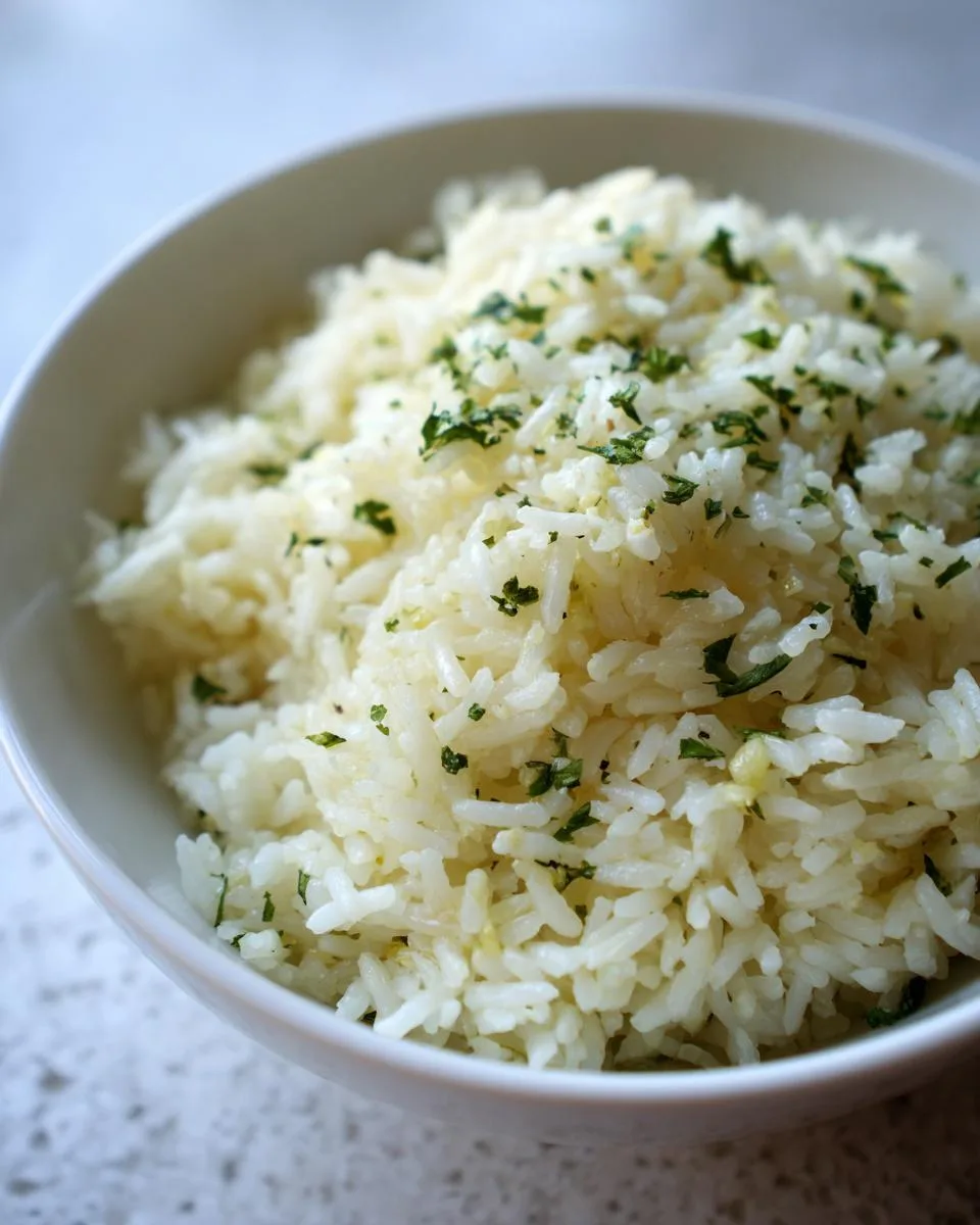 Garlic Butter Rice - detail 2