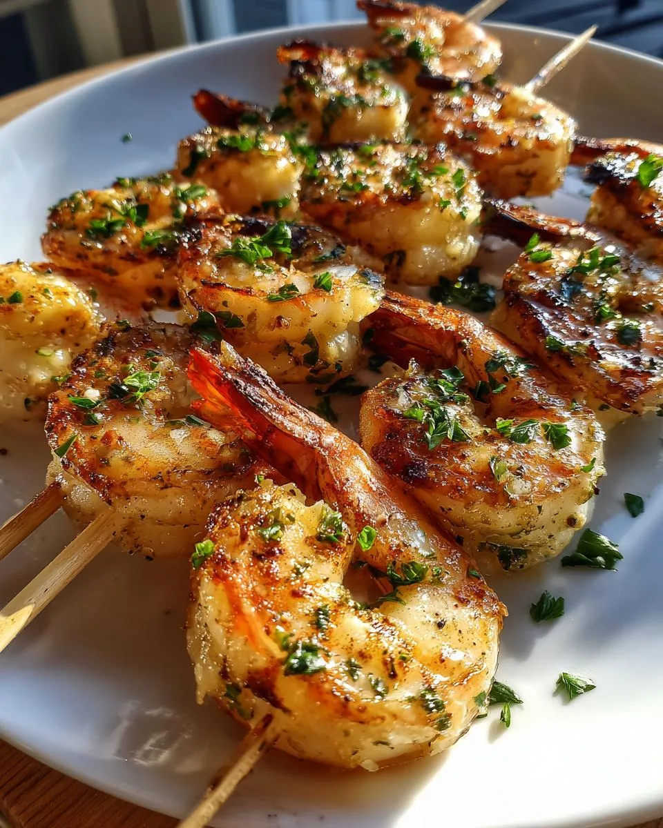 Irresistible Garlic Butter Shrimp Skewers in 20 Minutes 4 Garlic Butter Shrimp Skewers - detail 1