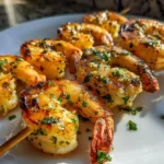 Irresistible Garlic Butter Shrimp Skewers in 20 Minutes 6 Garlic Butter Shrimp Skewers