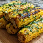 Garlic Herb Grilled Corn