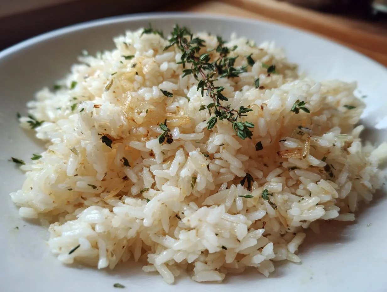 Garlic Herb Rice