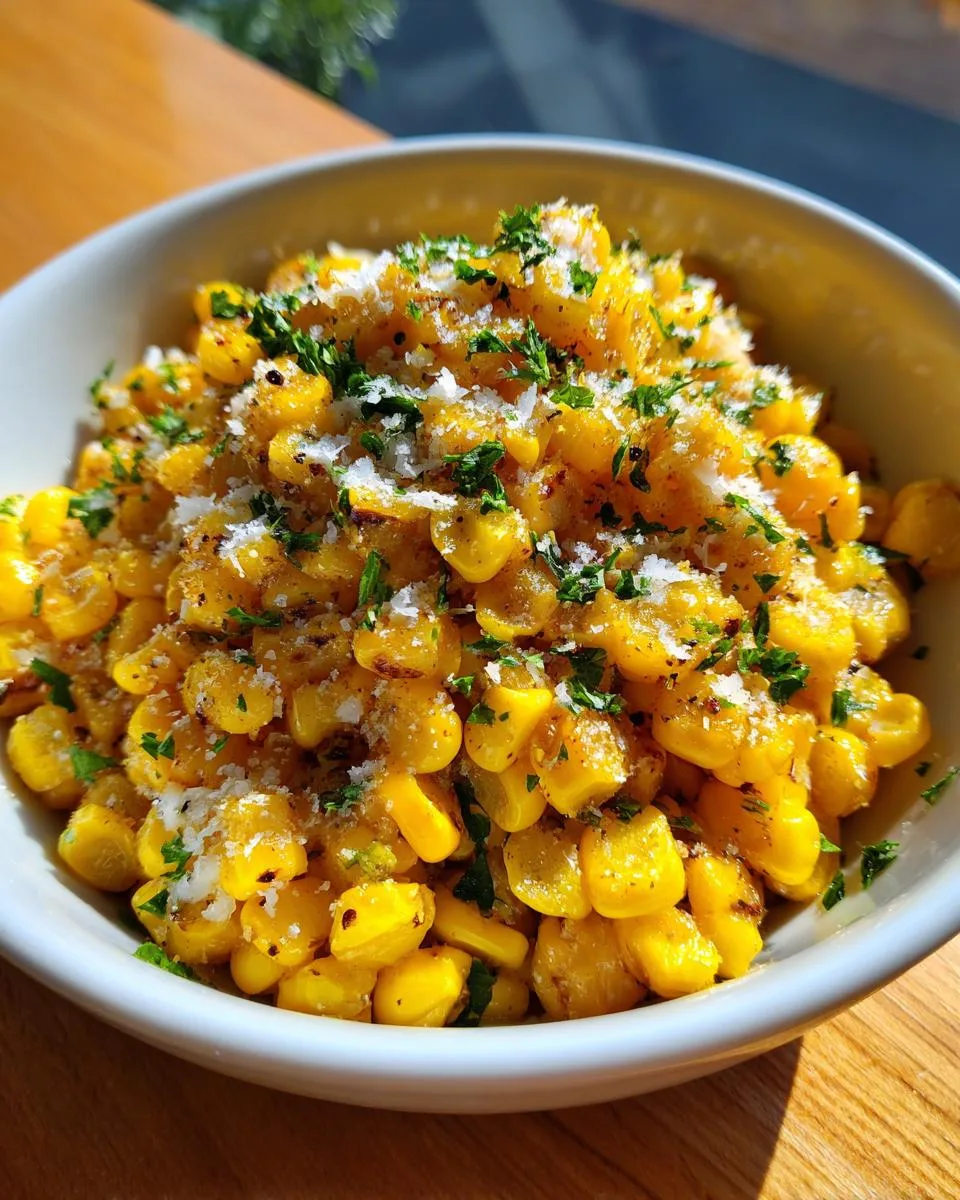 Garlic Parmesan Corn - detail 1