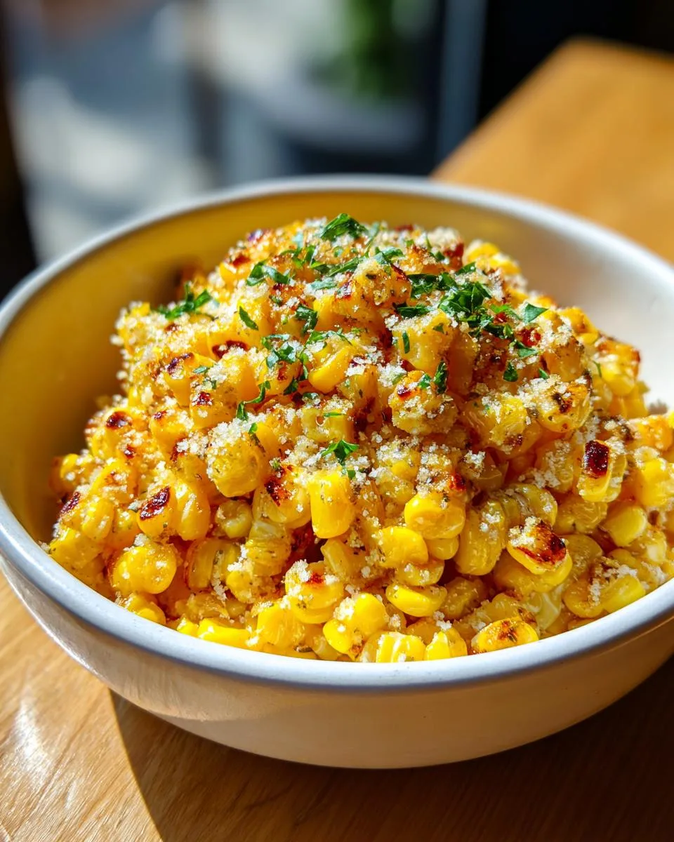 Garlic Parmesan Corn - detail 2