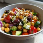 Greek Chickpea Bowl