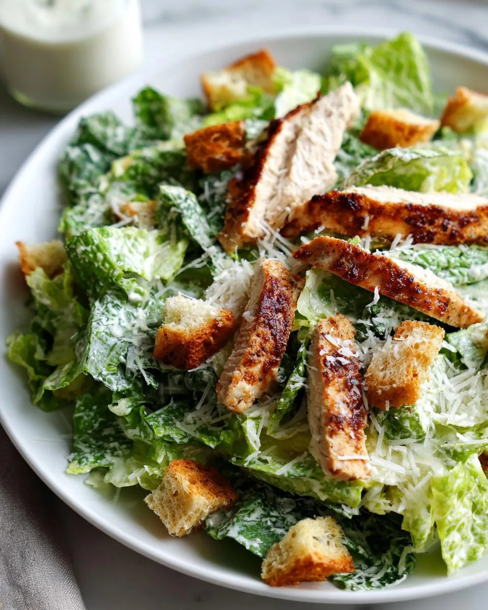 Grilled Chicken Caesar Salad Recipe: 30-Minute Flavor Explosion! 5 Grilled Chicken Caesar Salad - detail 2