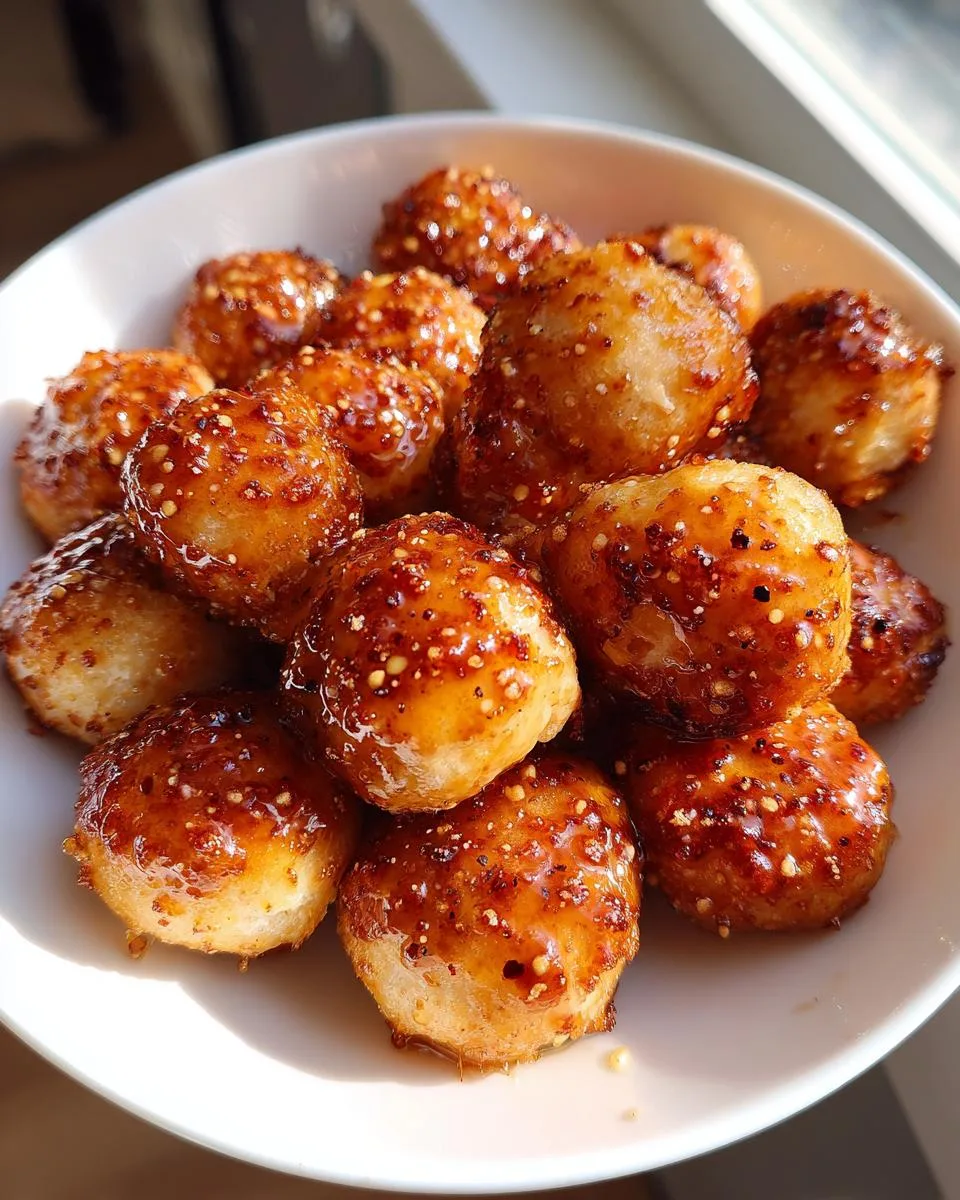 Honey Mustard Pretzel Bites - detail 1