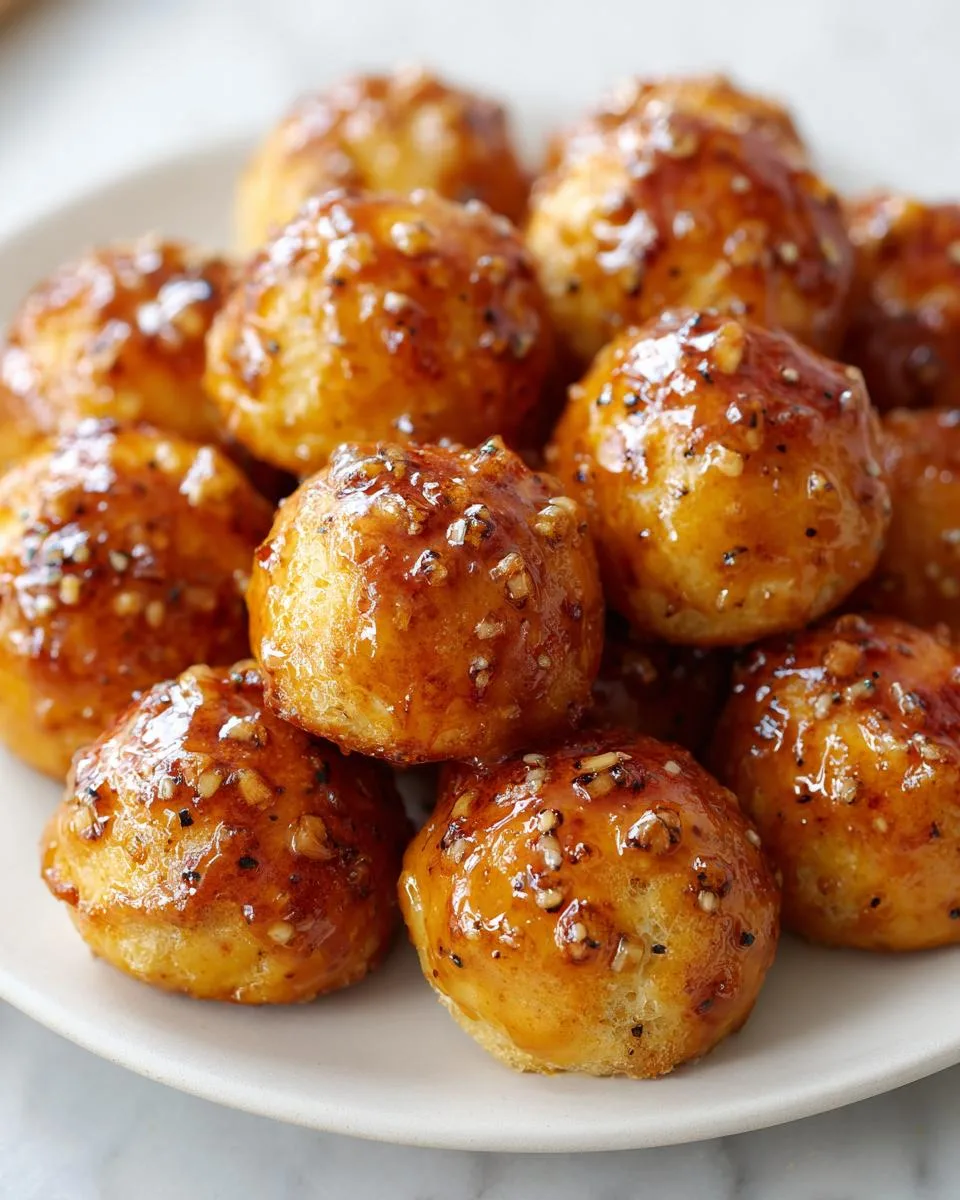 Honey Mustard Pretzel Bites - detail 2