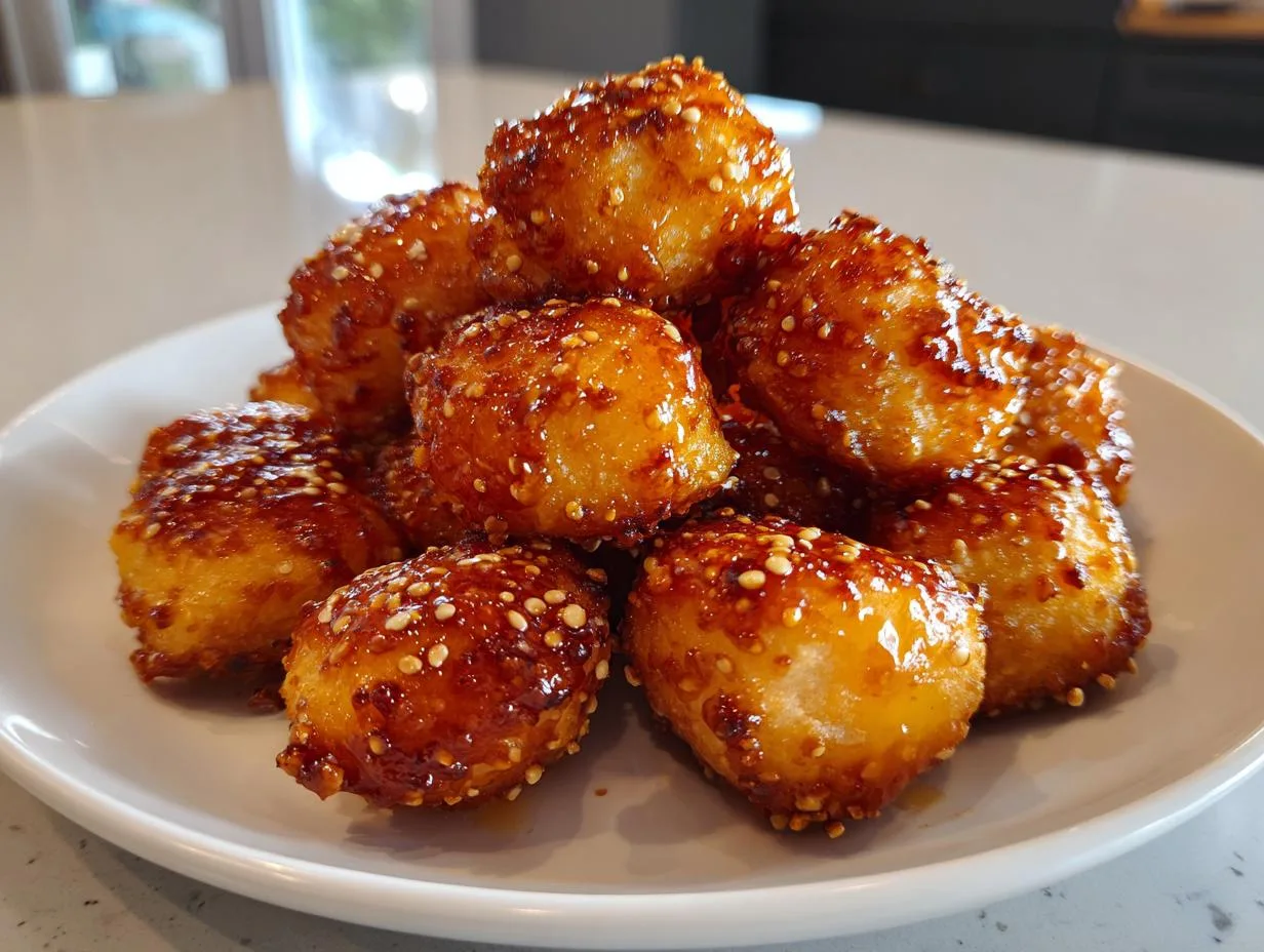 Honey Mustard Pretzel Bites