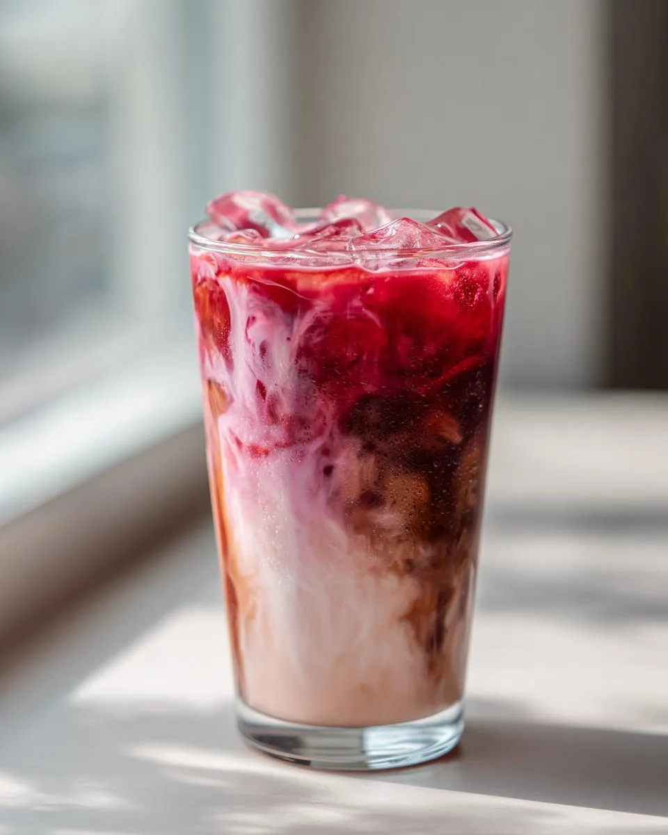 Irresistible 5-Minute Iced Strawberry Latte Recipe 5 Iced Strawberry Latte - detail 2