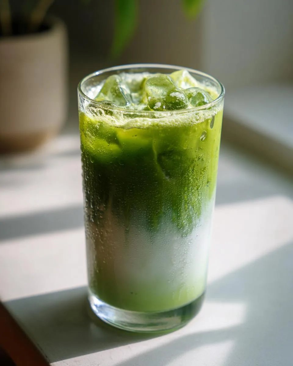 Iced Vanilla Matcha - detail 1