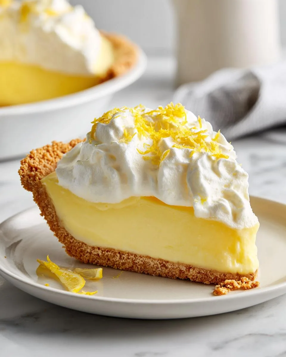 Dreamy Lemon Cream Pie Recipe That Steals the Show 4 Lemon Cream Pie - detail 1