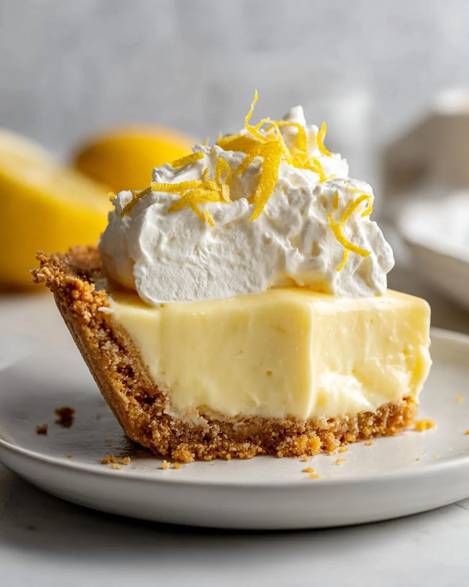Dreamy Lemon Cream Pie Recipe That Steals the Show 5 Lemon Cream Pie - detail 2
