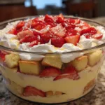 Lemon Strawberry Trifle