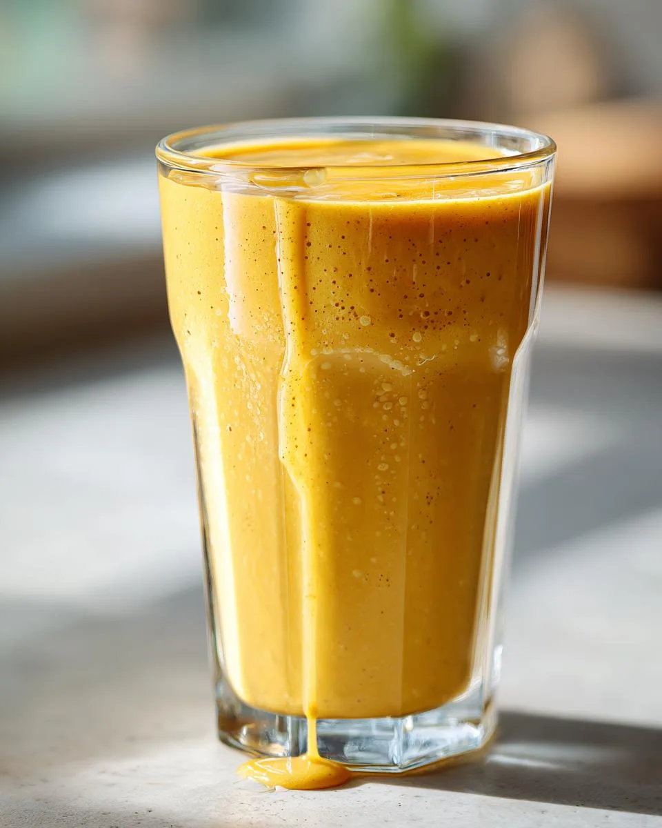 Mango Coconut Smoothie - detail 1