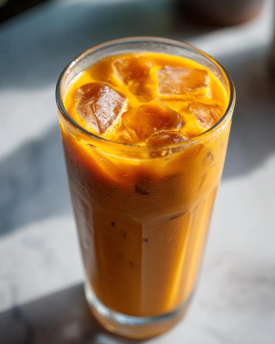 Mango Iced Coffee - detail 1