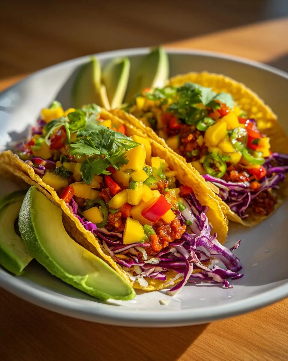 Mango Salsa Tacos - detail 1