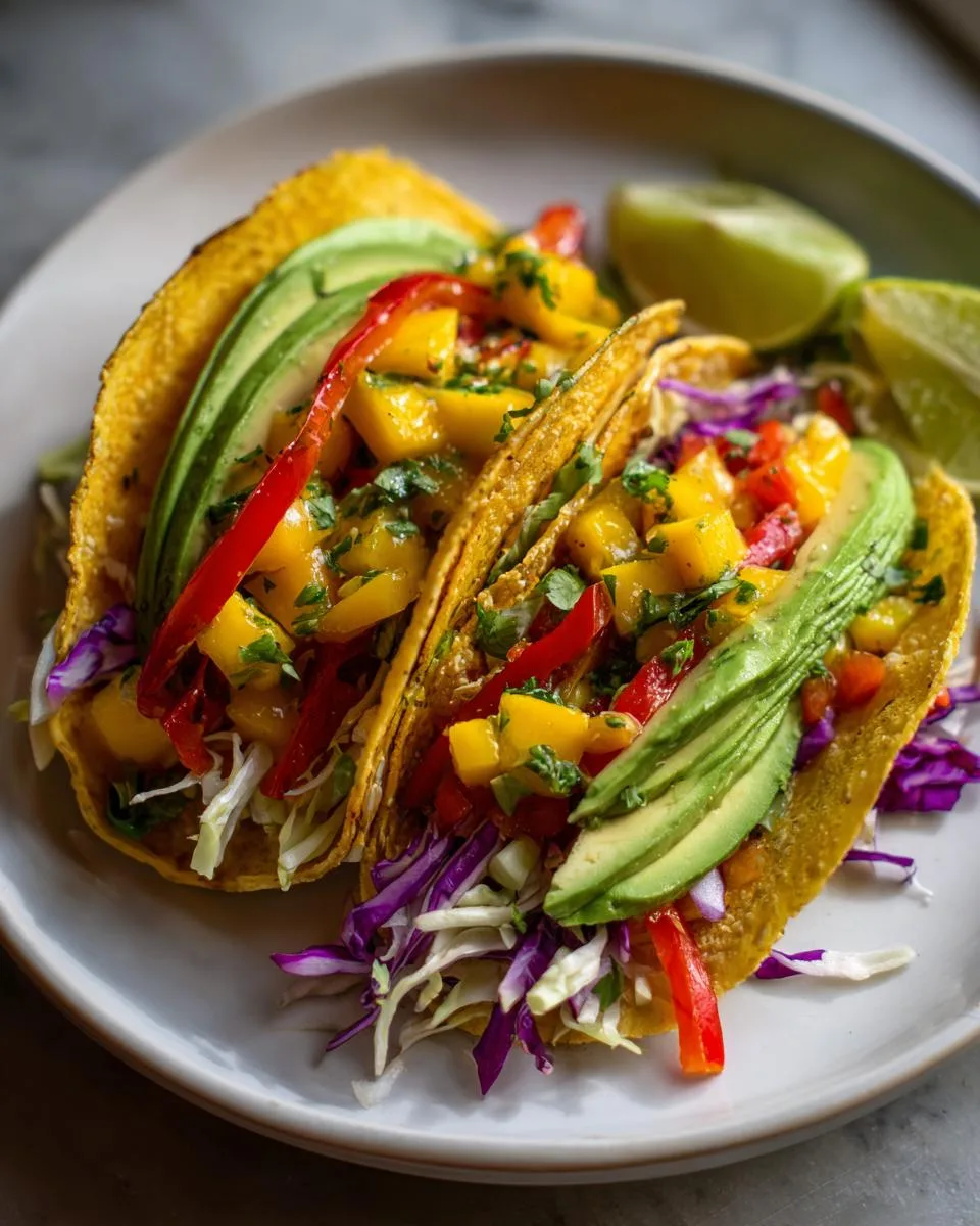 Mango Salsa Tacos - detail 2