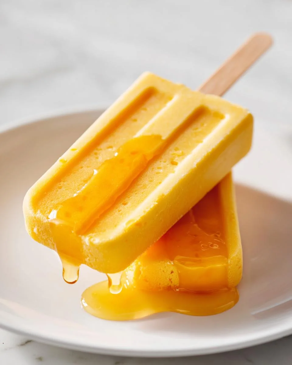 Mango Smoothie Popsicles - detail 2