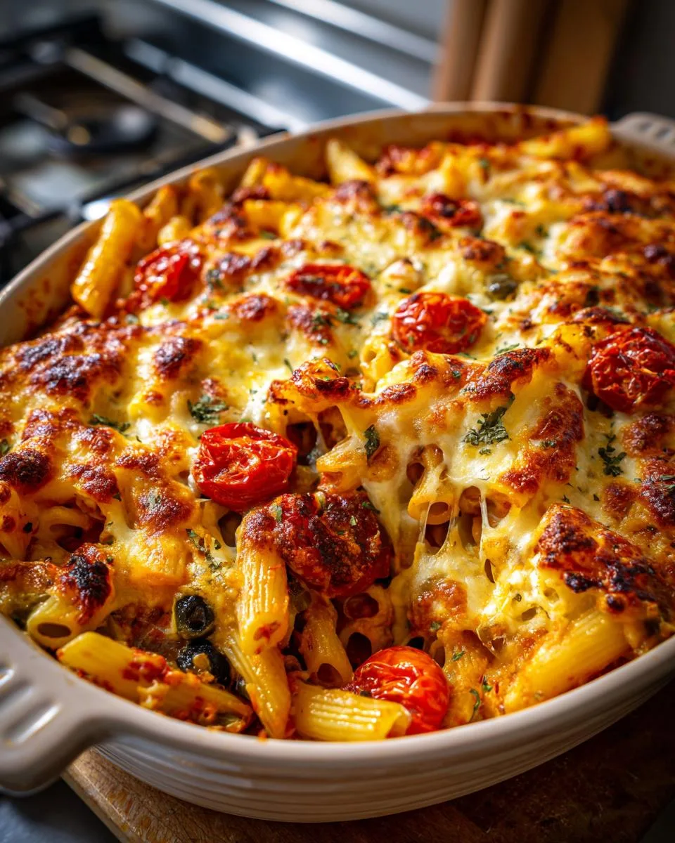 Mediterranean Pasta Bake - detail 1