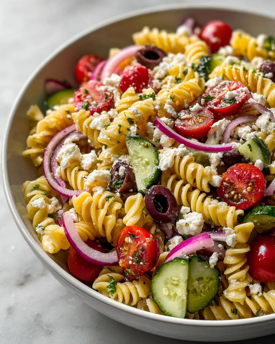 Memorial Day Pasta Salad - detail 1