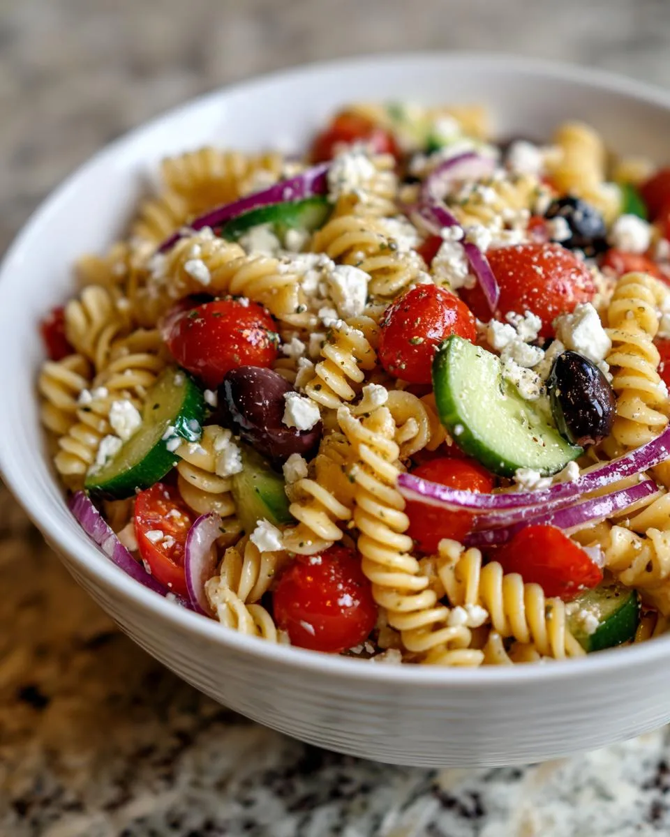 Memorial Day Pasta Salad - detail 2