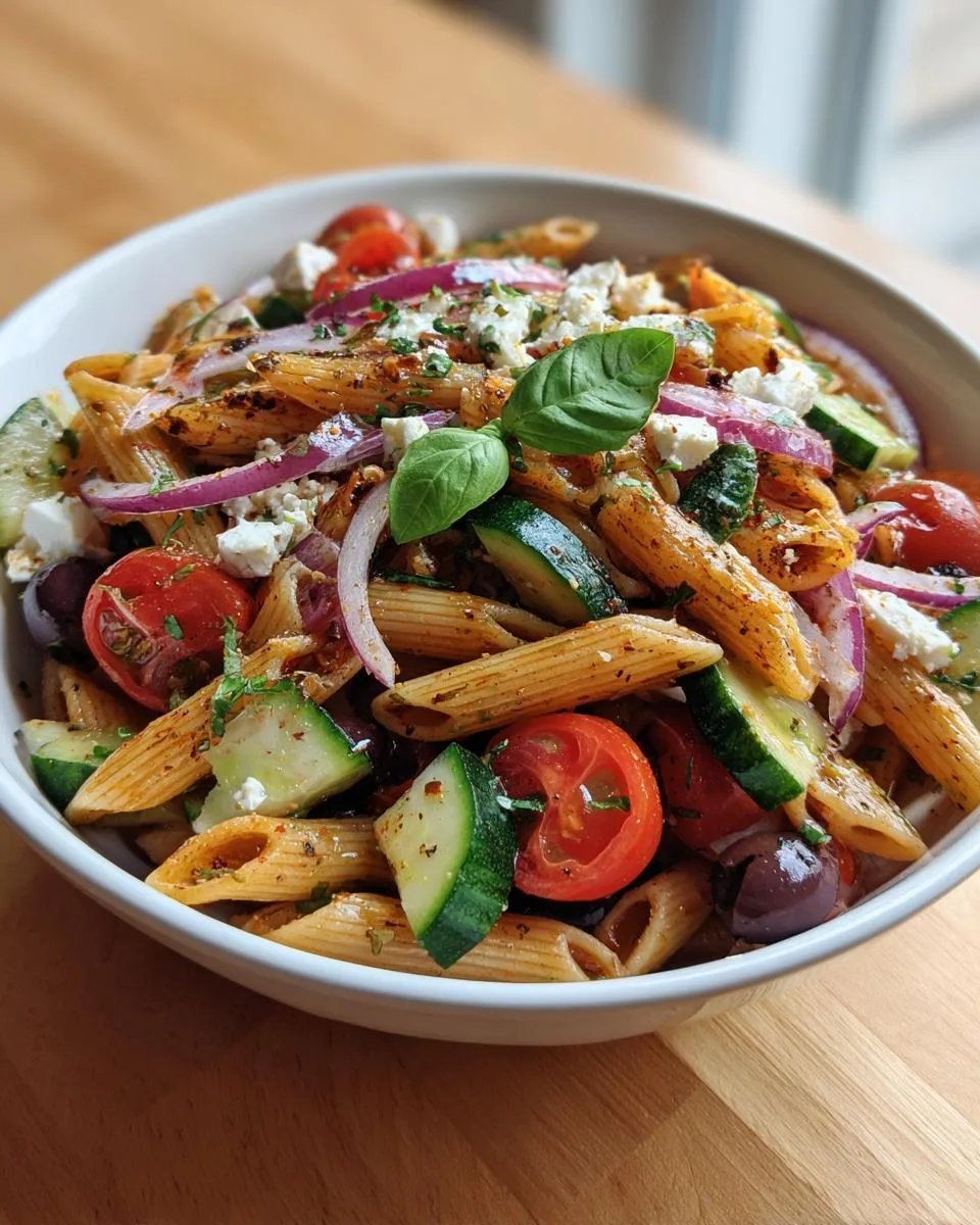 30-Minute Pasta Salad with Italian Herbs – Irresistibly Fresh! 4 Pasta Salad with Italian Herbs - detail 1