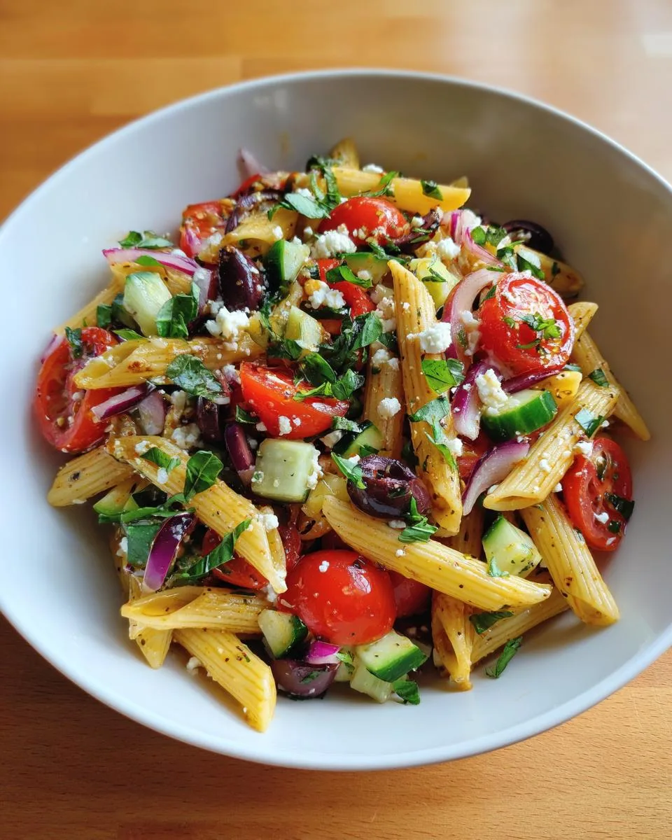 30-Minute Pasta Salad with Italian Herbs – Irresistibly Fresh! 5 Pasta Salad with Italian Herbs - detail 2