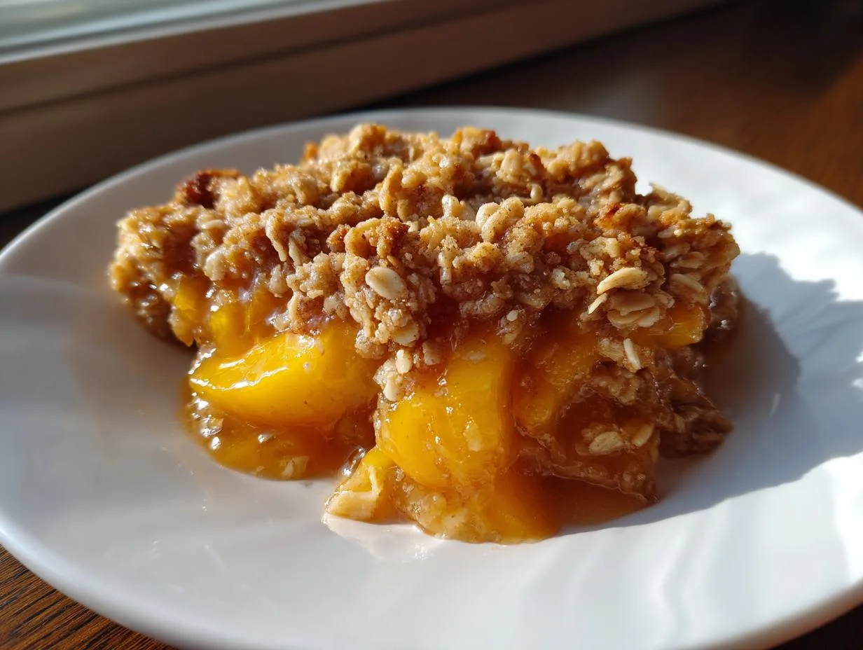 Peach Crisp