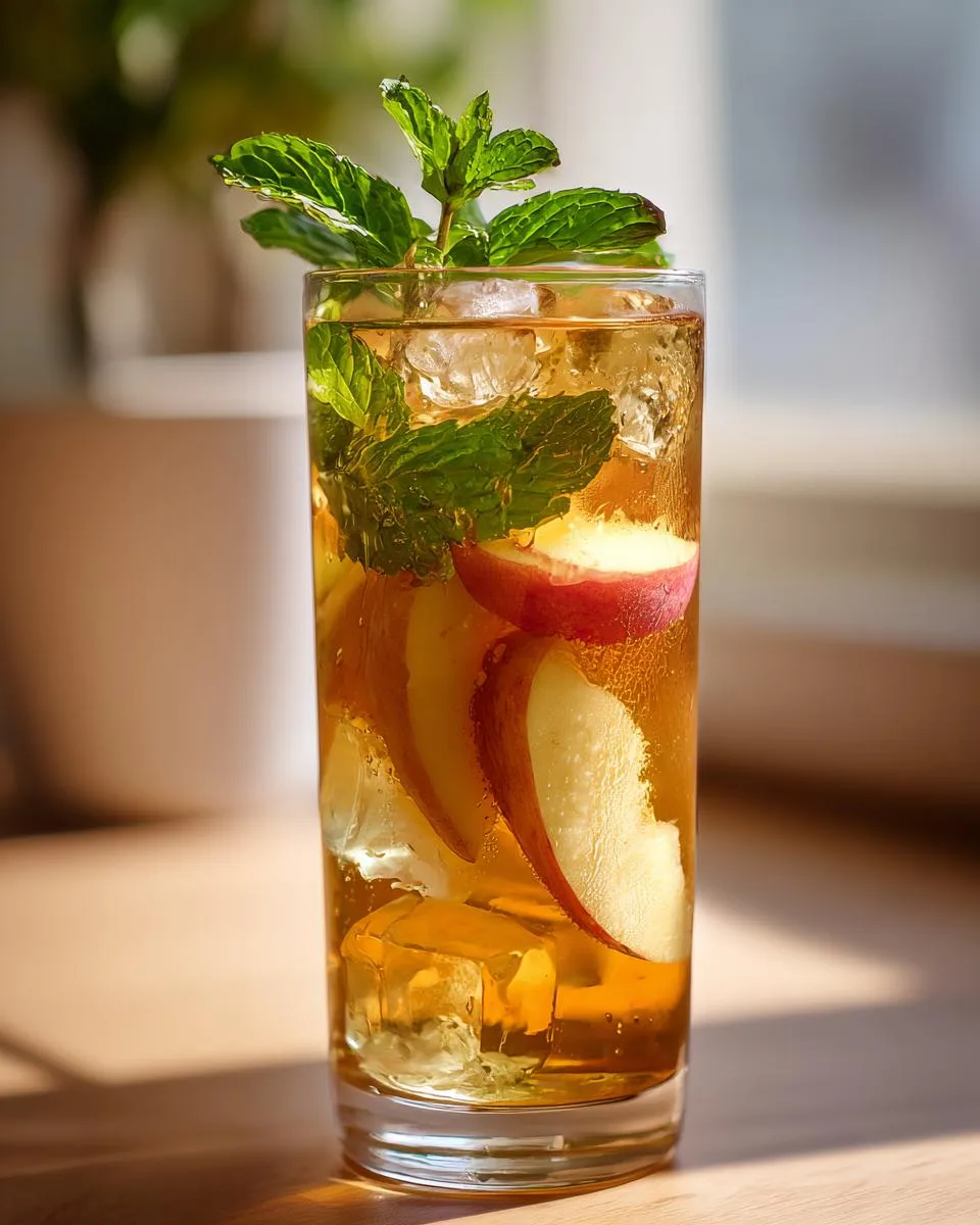 Refreshing Peach Iced Black Tea Recipe - 5-Star Summer Sip 4 Peach Iced Black Tea - detail 1