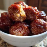 Pineapple BBQ Meatballs