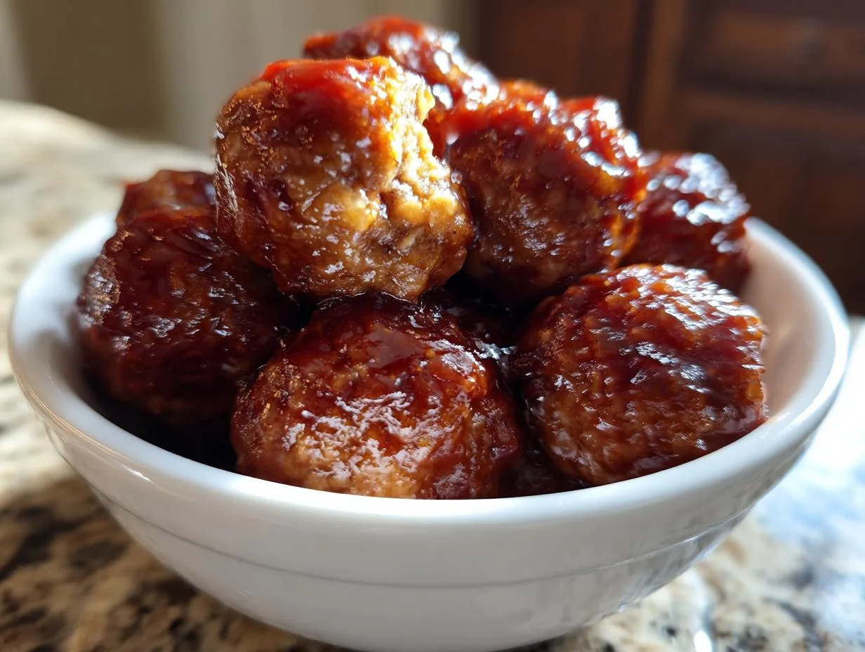 Pineapple BBQ Meatballs
