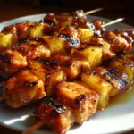 Pineapple Chicken Skewers