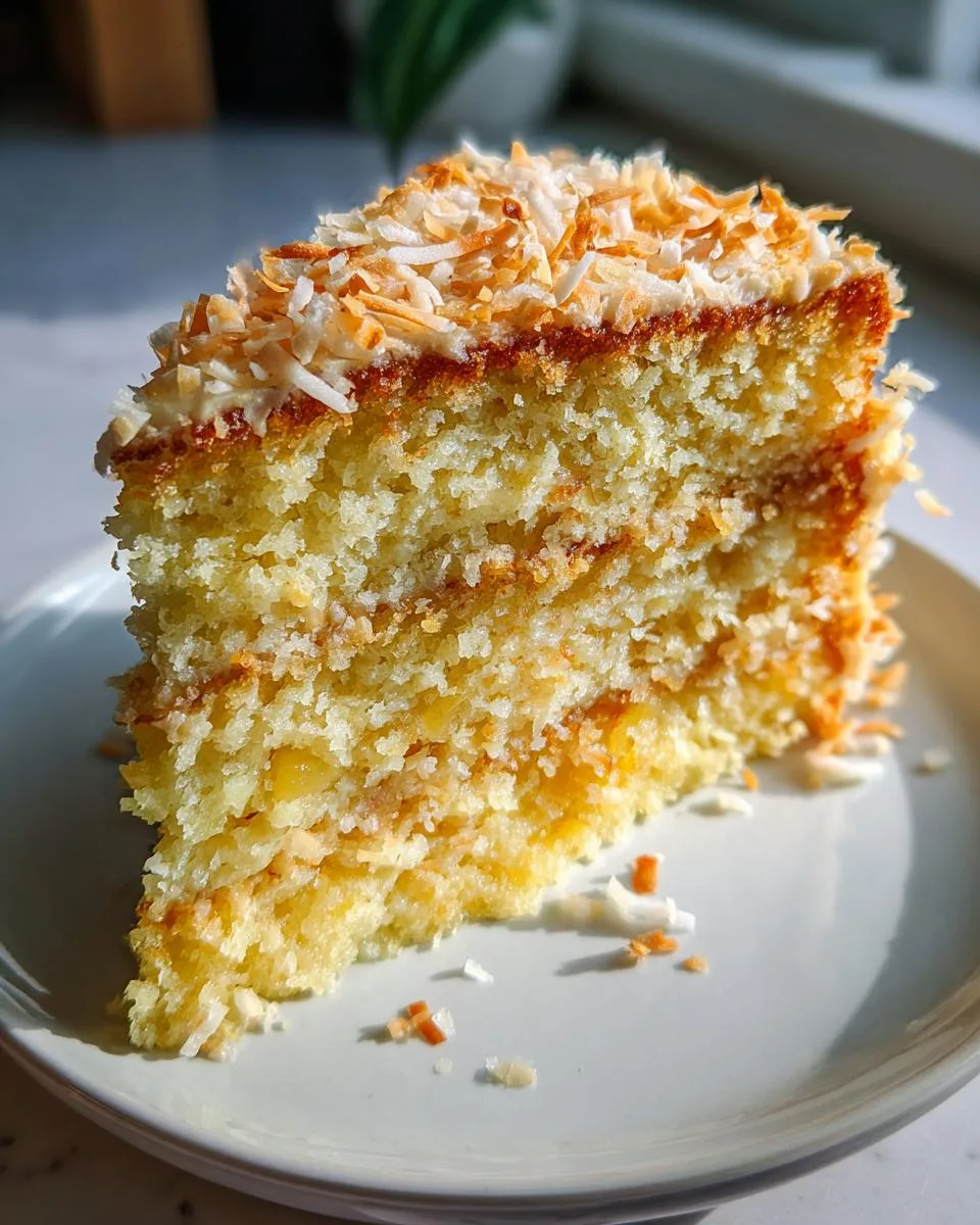 Irresistible Pineapple Coconut Cake Recipe for 2 Sweet Bliss 5 Pineapple Coconut Cake - detail 2