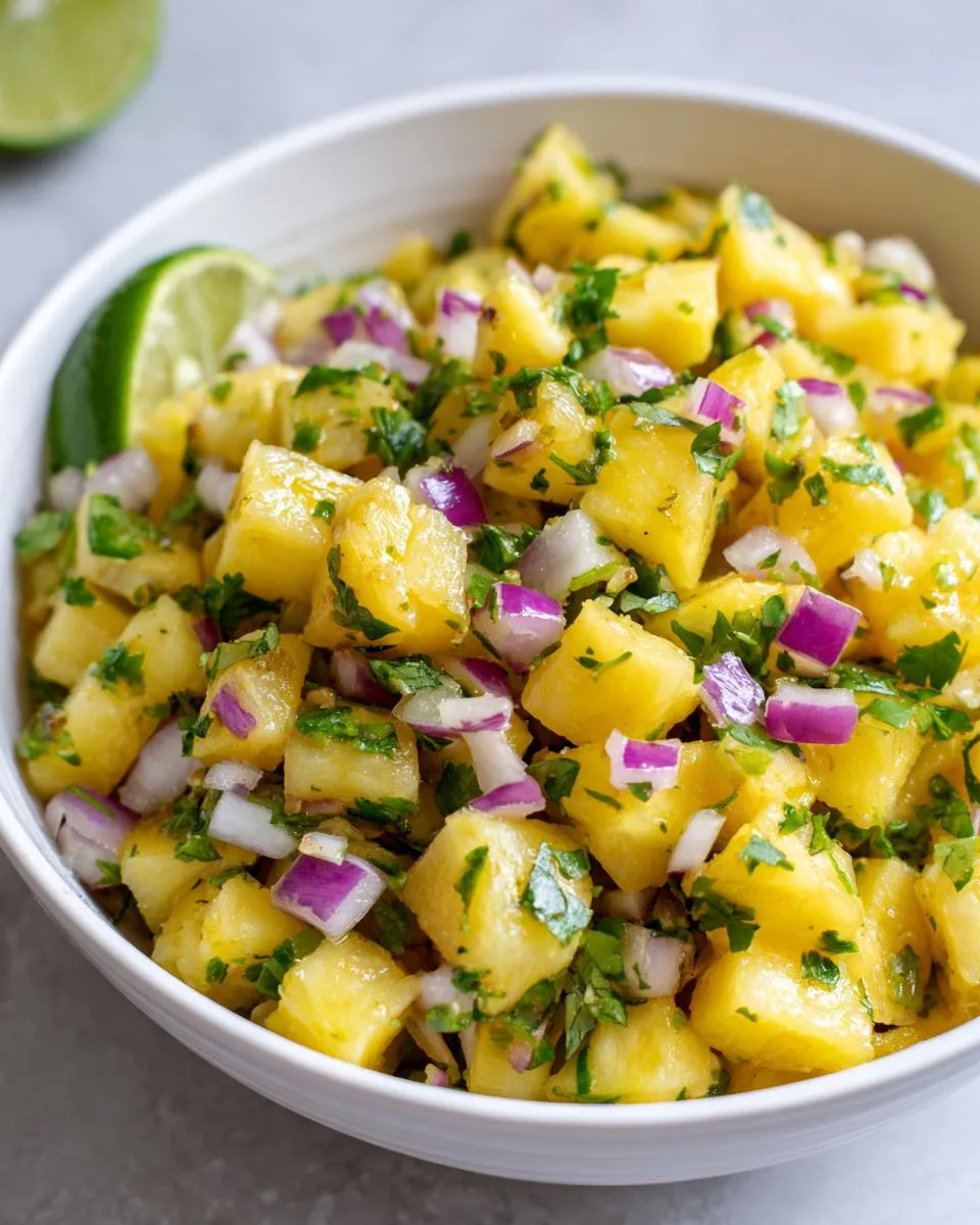 Pineapple Salsa - detail 2