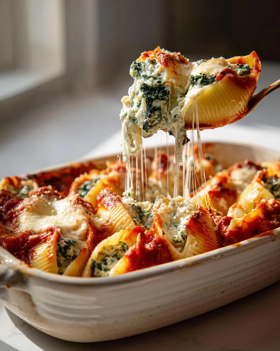 Creamy Spinach Ricotta Stuffed Shells That Wow in 40 Minutes 4 Spinach Ricotta Stuffed Shells - detail 1