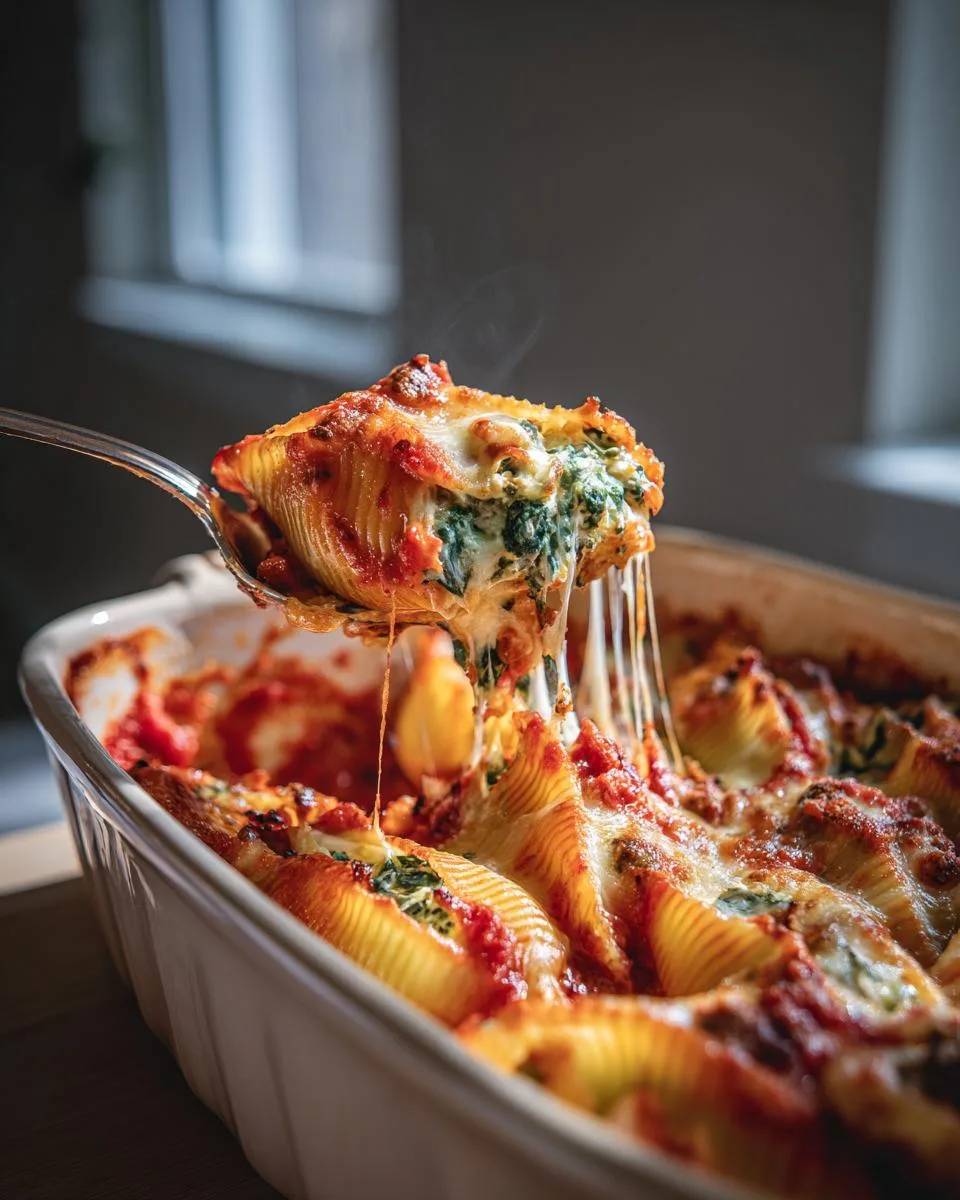 Creamy Spinach Ricotta Stuffed Shells That Wow in 40 Minutes 5 Spinach Ricotta Stuffed Shells - detail 2